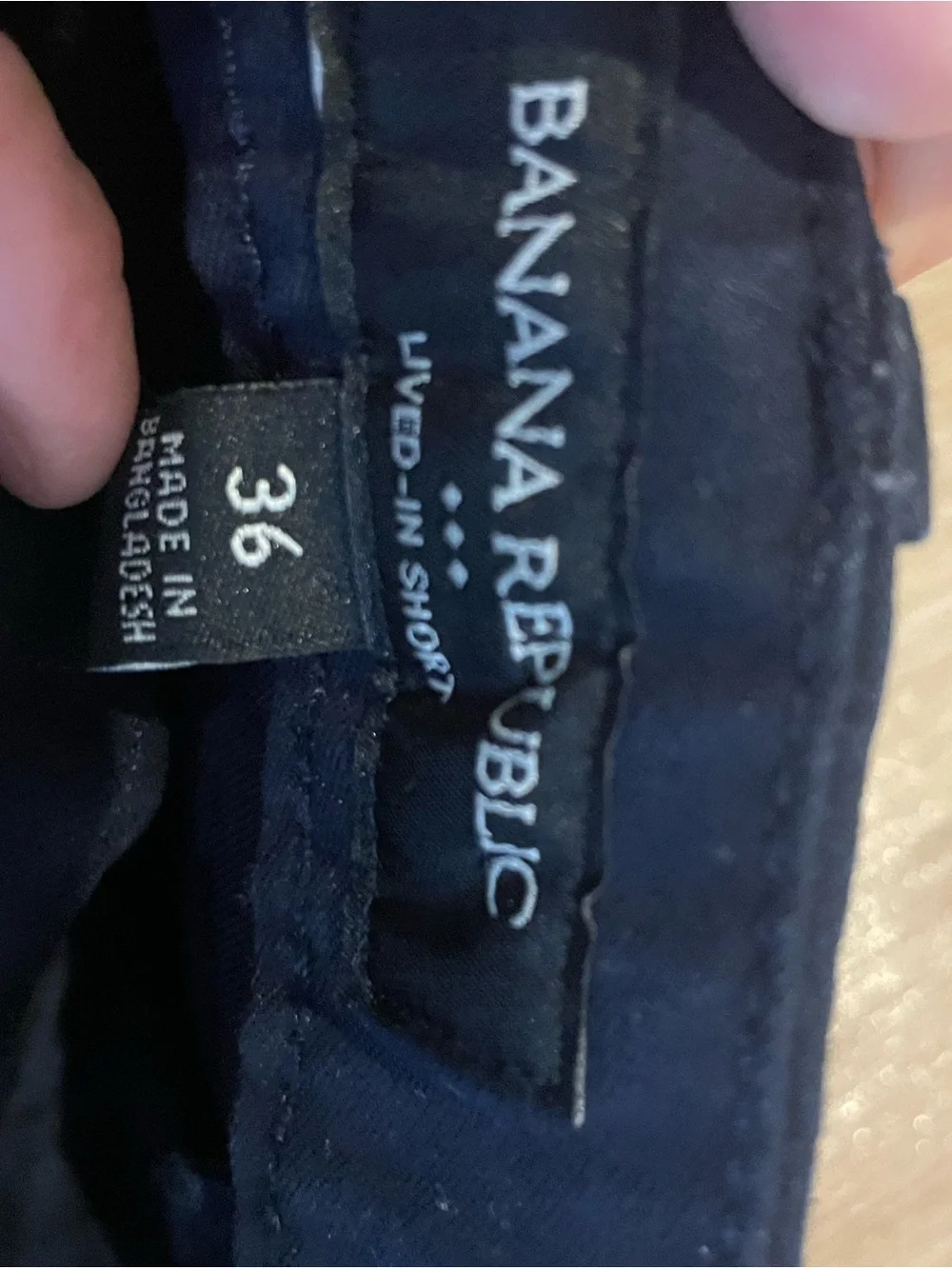 Banana Republic navy shorts